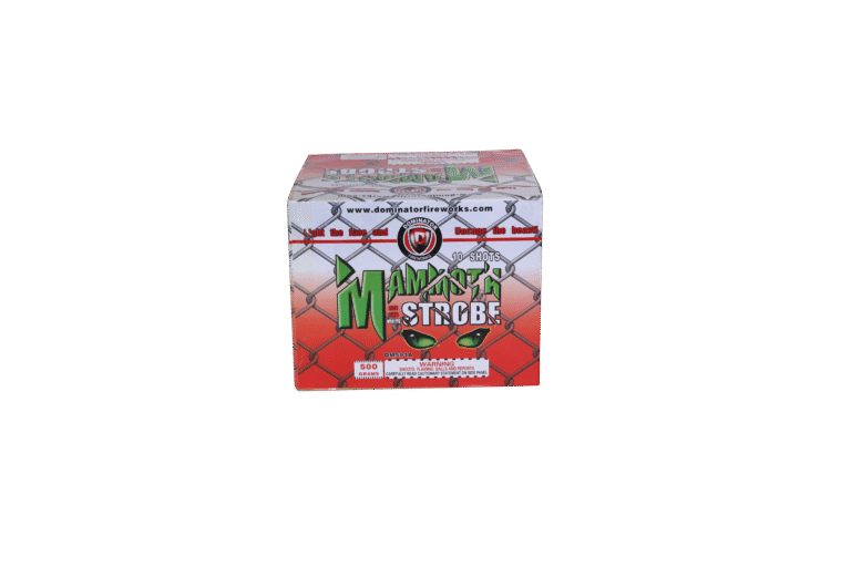 Mammoth Strobe-Red & White
