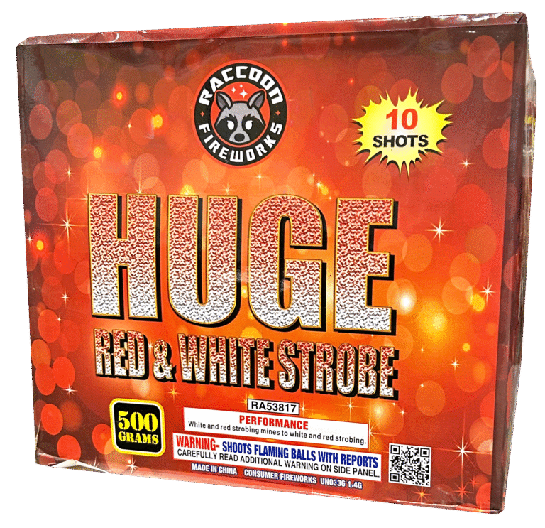 Huge Red & White Strobe