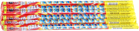 10 BALL ROMAN CANDLE