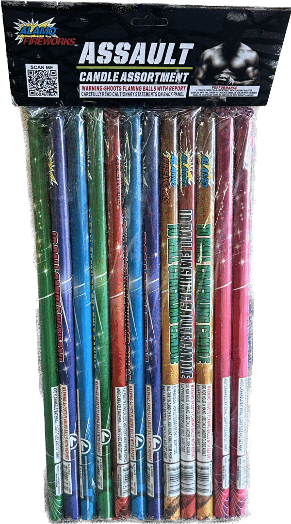 ASSAULT CANDLE 6 PACK