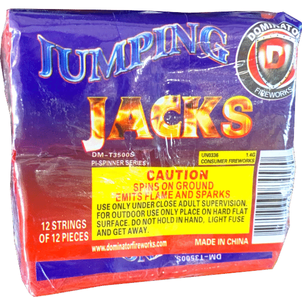 DOMINATOR JUMPING JACKS - 12 PACK
