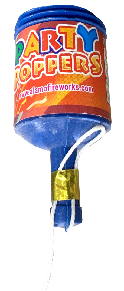 CHAMPAGNE PARTY POPPERS