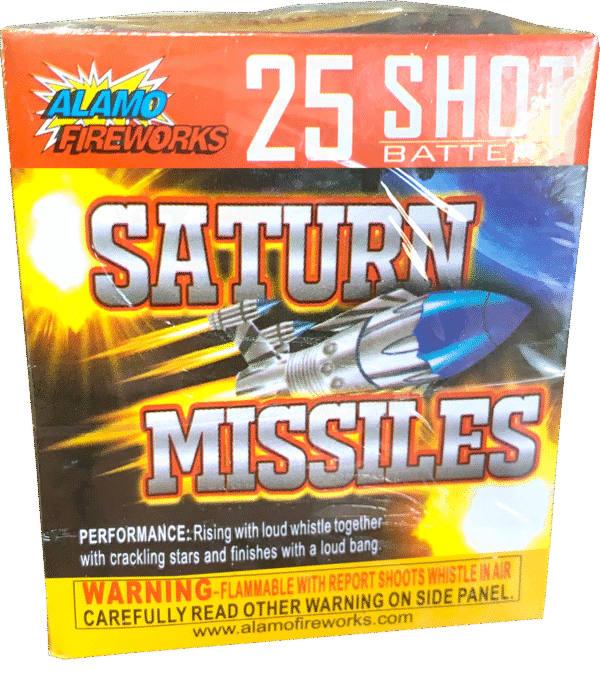 25 SHOT SATURN MISSILE