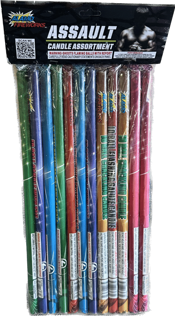 ASSAULT CANDLE - 12 PACK