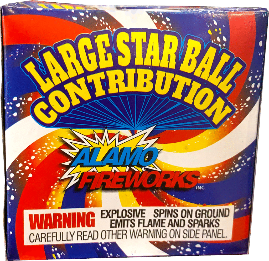 Large Star Ball Contribution — Alamo Fireworks