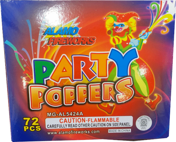PARTY POPPERS