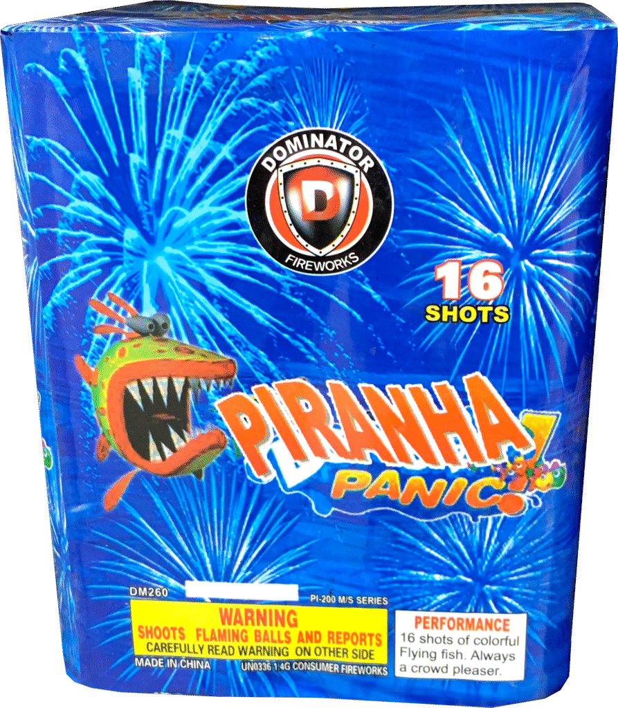 Piranha Panic — Alamo Fireworks