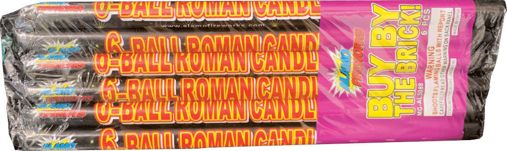6 Ball Roman Candle — Alamo Fireworks