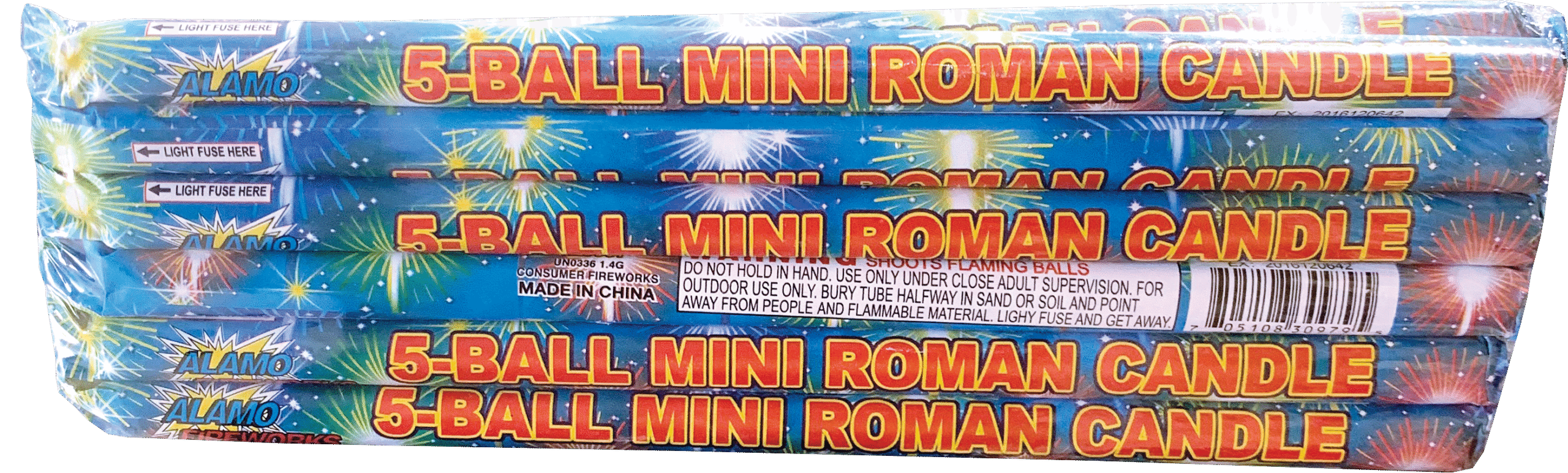 5 Ball Mini Candle
