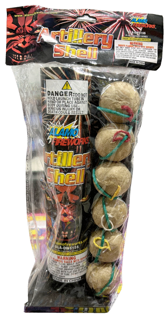 Value Artillery Shell (Compact) — Alamo Fireworks