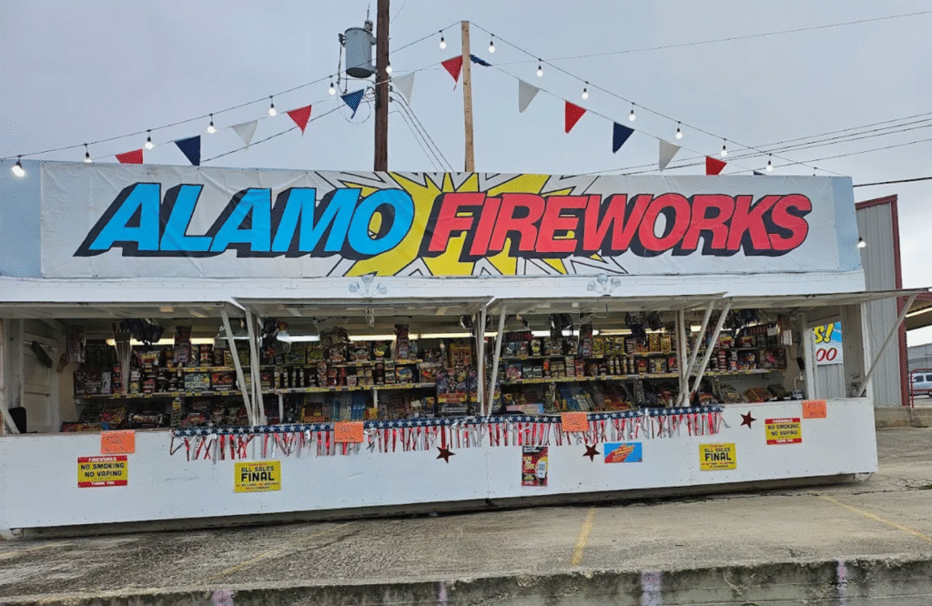 Alamo Fireworks Stand Converse Seguin St