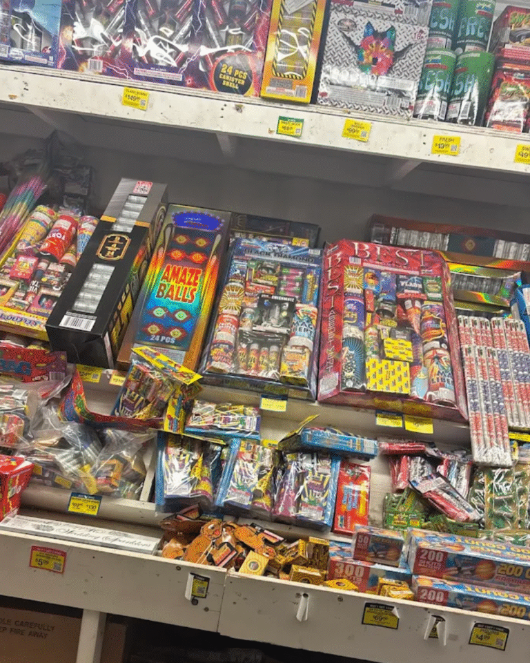 Alamo Fireworks stand in Converse, FM 1516