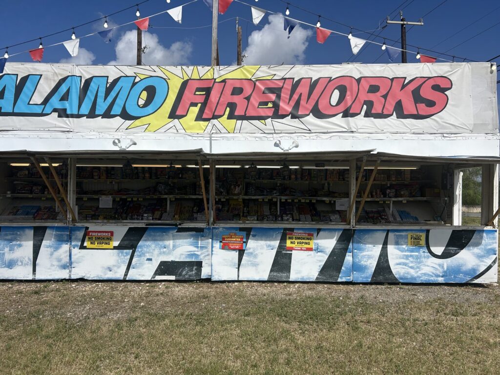 Alamo Fireworks Marbach & 1604