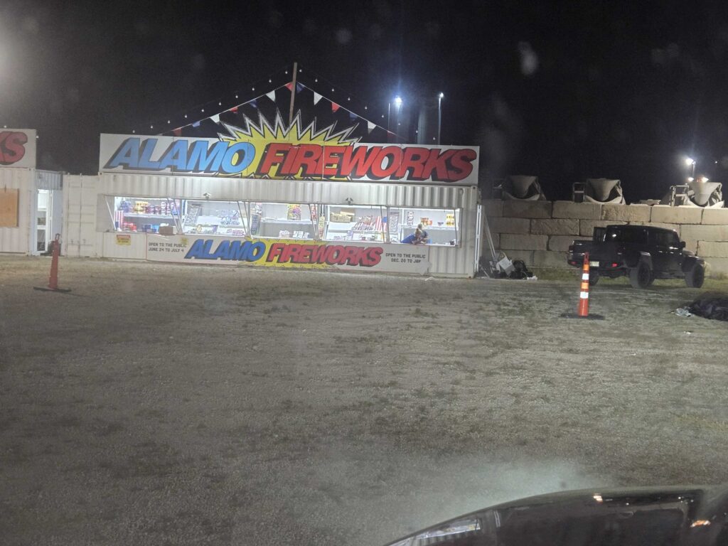 Alamo Fireworks Hutchins